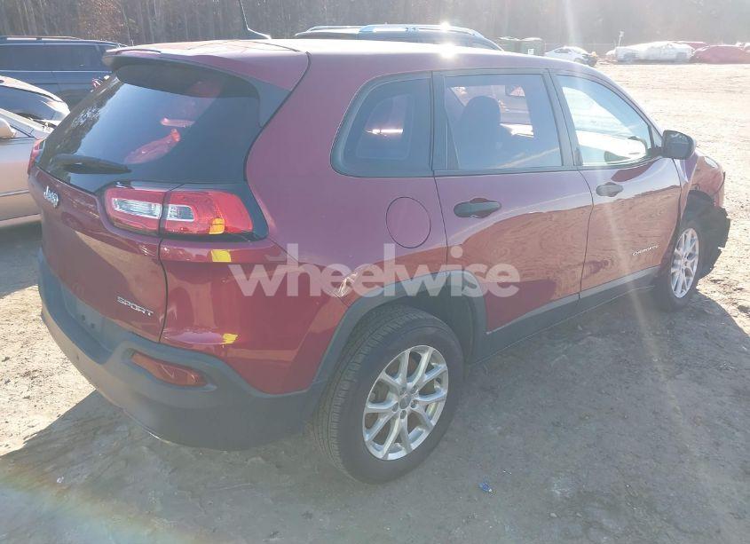 Photo 4 of 2017 Jeep Cherokee SPORT FWD (VIN 1C4PJLAS3HD219553)