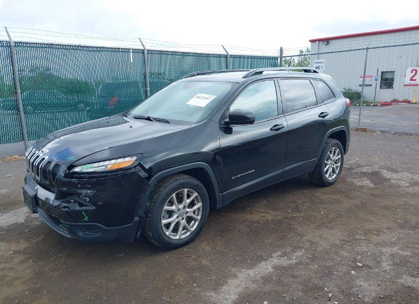 Photo 2 of 2016 Jeep Cherokee SPORT (VIN 1C4PJLAS5GW230766)