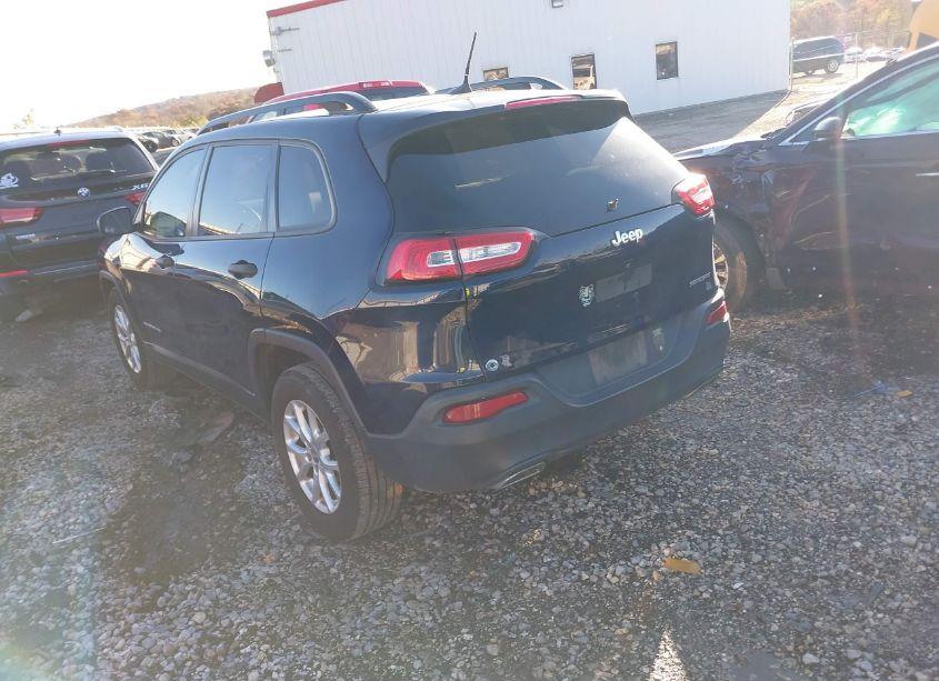 Photo 3 of 2016 Jeep Cherokee SPORT (VIN 1C4PJLAS5GW272919)