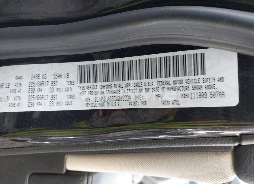 Photo 9 of 2016 Jeep Cherokee SPORT (VIN 1C4PJLAS9GW208334)