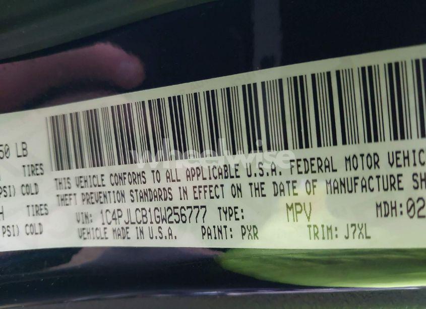 Photo 9 of 2016 Jeep Cherokee 75TH ANNIVERSARY (VIN 1C4PJLCB1GW256777)