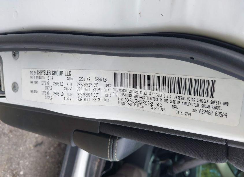 Photo 9 of 2014 Jeep Cherokee LATITUDE (VIN 1C4PJLCB3EW231862)