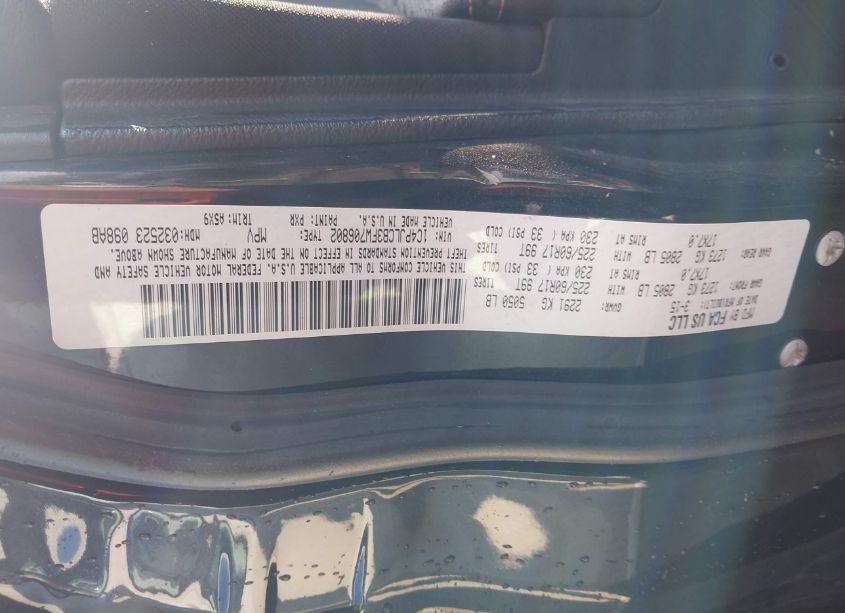 Photo 9 of 2015 Jeep Cherokee LATITUDE (VIN 1C4PJLCB3FW706802)