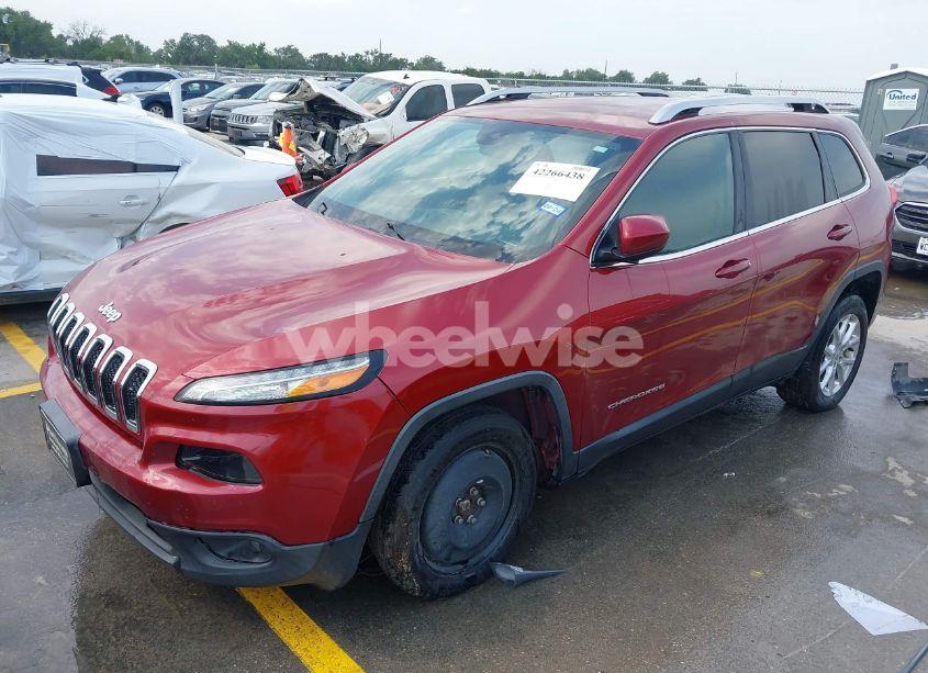 Photo 2 of 2015 Jeep Cherokee LATITUDE (VIN 1C4PJLCB7FW737356)