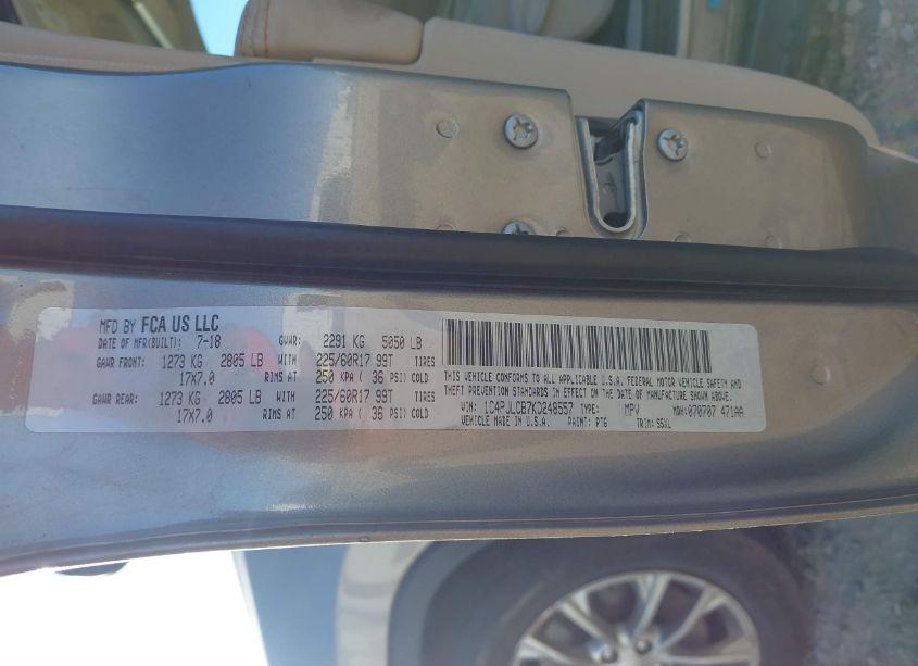 Photo 9 of 2019 Jeep Cherokee LATITUDE FWD (VIN 1C4PJLCB7KD248557)