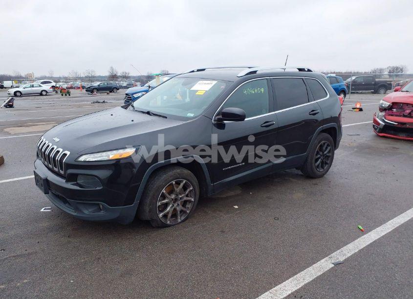 Photo 2 of 2016 Jeep Cherokee NORTH (VIN 1C4PJLCB9GW282396)