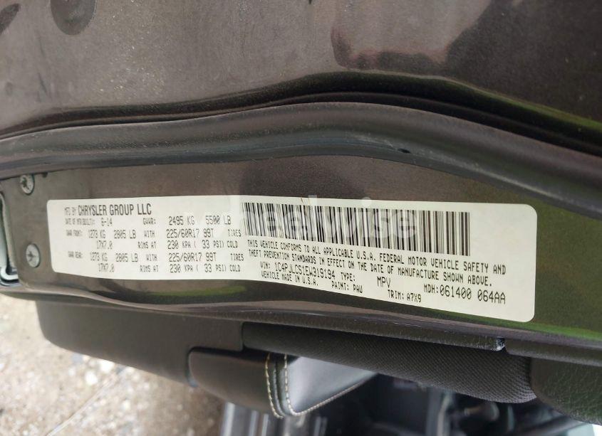 Photo 9 of 2014 Jeep Cherokee LATITUDE (VIN 1C4PJLCS1EW319194)