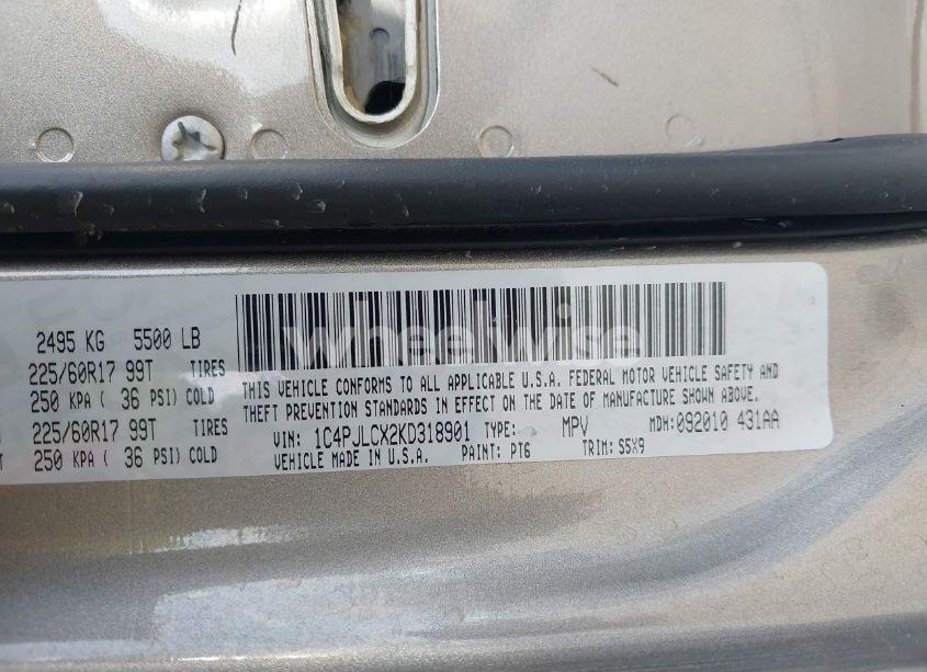 Photo 9 of 2019 Jeep Cherokee LATITUDE (VIN 1C4PJLCX2KD318901)