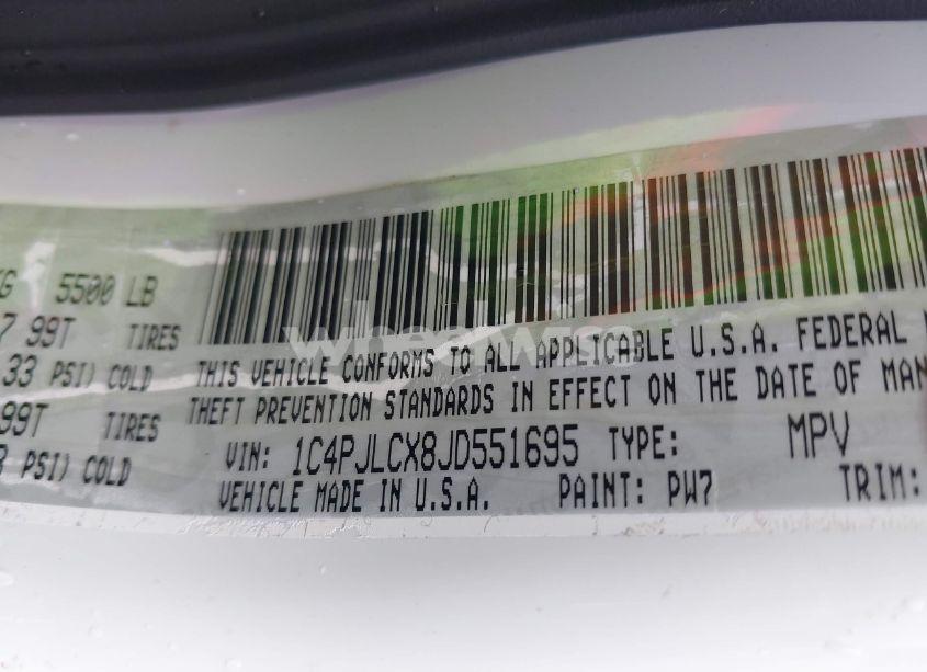 Photo 9 of 2018 Jeep Cherokee LATITUDE FWD (VIN 1C4PJLCX8JD551695)