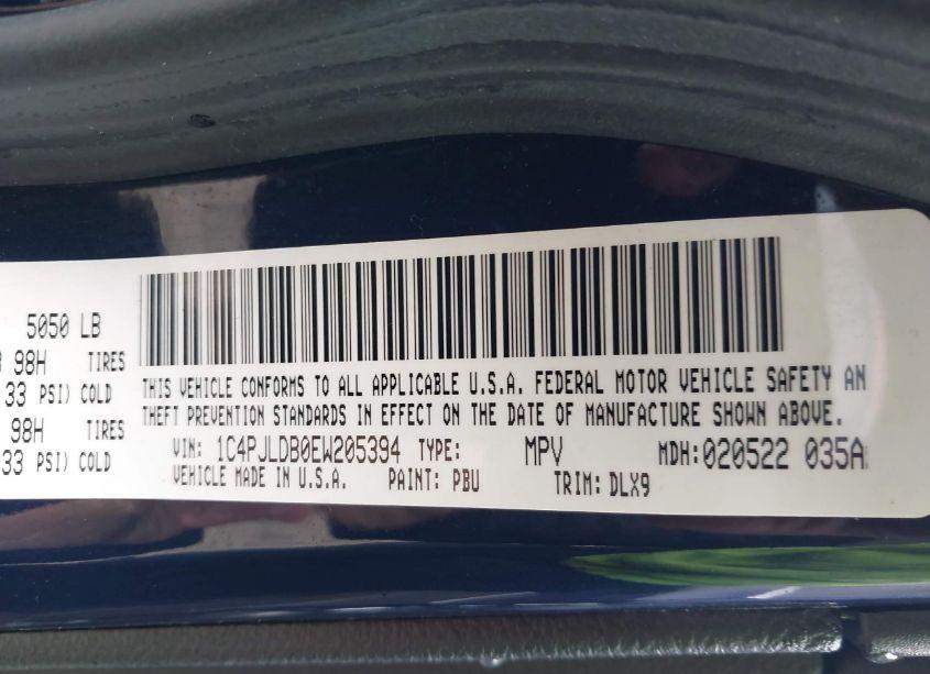 Photo 9 of 2014 Jeep Cherokee LIMITED (VIN 1C4PJLDB0EW205394)