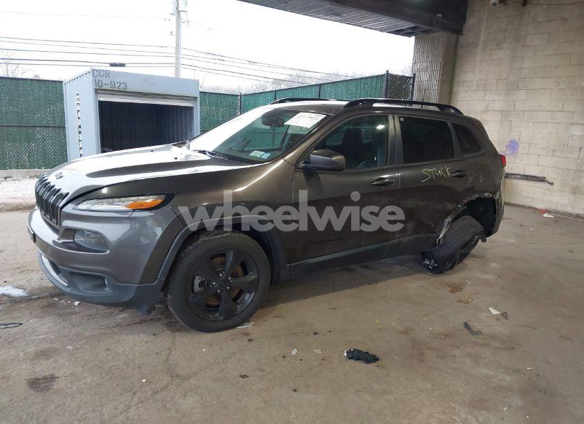 Photo 2 of 2017 Jeep Cherokee HIGH ALTITUDE FWD (VIN 1C4PJLDB0HW663067)