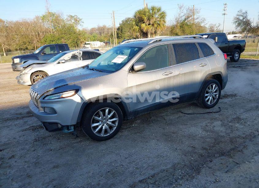 Photo 2 of 2015 Jeep Cherokee LIMITED (VIN 1C4PJLDB1FW517970)