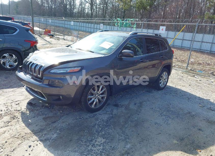 Photo 2 of 2015 Jeep Cherokee LIMITED (VIN 1C4PJLDB1FW585511)