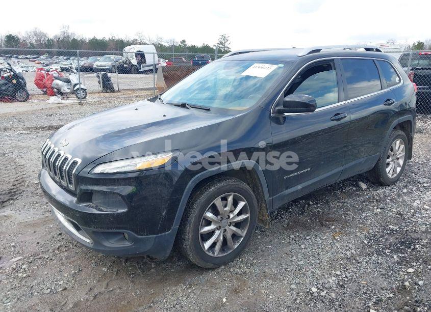 Photo 2 of 2014 Jeep Cherokee LIMITED (VIN 1C4PJLDB2EW173791)