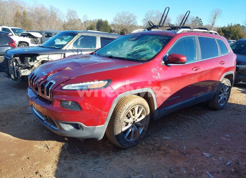 Photo 2 of 2014 Jeep Cherokee LIMITED (VIN 1C4PJLDB3EW113129)