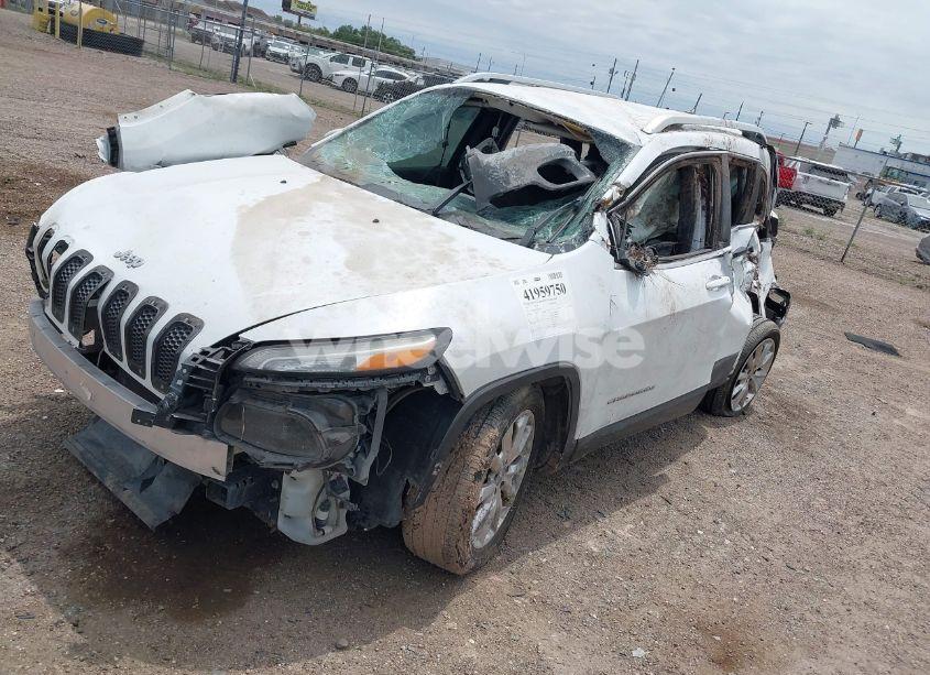 Photo 2 of 2015 Jeep Cherokee LIMITED (VIN 1C4PJLDB3FW579600)