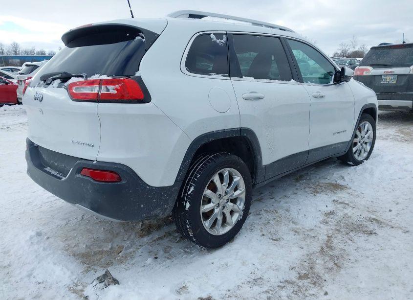 Photo 4 of 2016 Jeep Cherokee LIMITED (VIN 1C4PJLDB3GW373761)