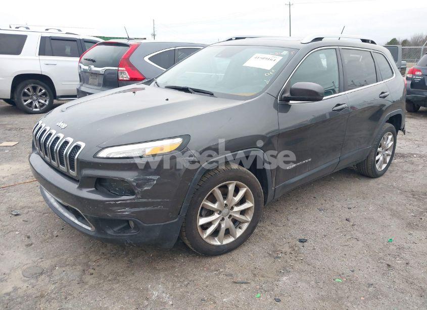 Photo 2 of 2015 Jeep Cherokee LIMITED (VIN 1C4PJLDB4FW628514)