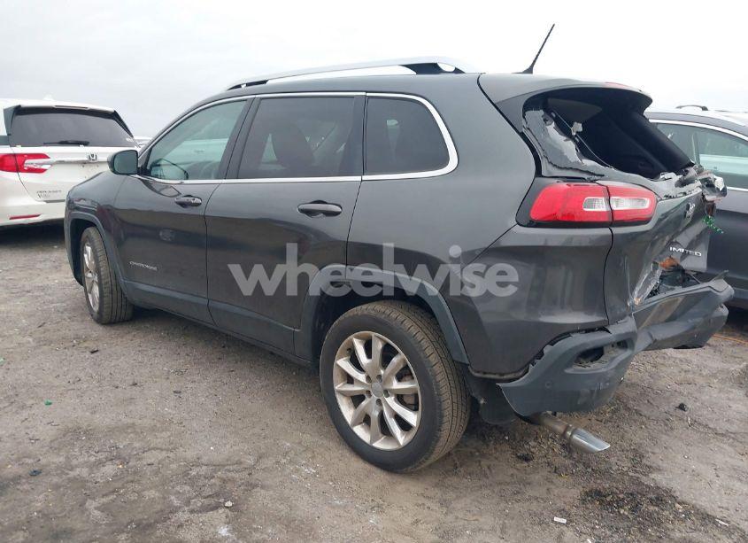 Photo 3 of 2015 Jeep Cherokee LIMITED (VIN 1C4PJLDB4FW628514)