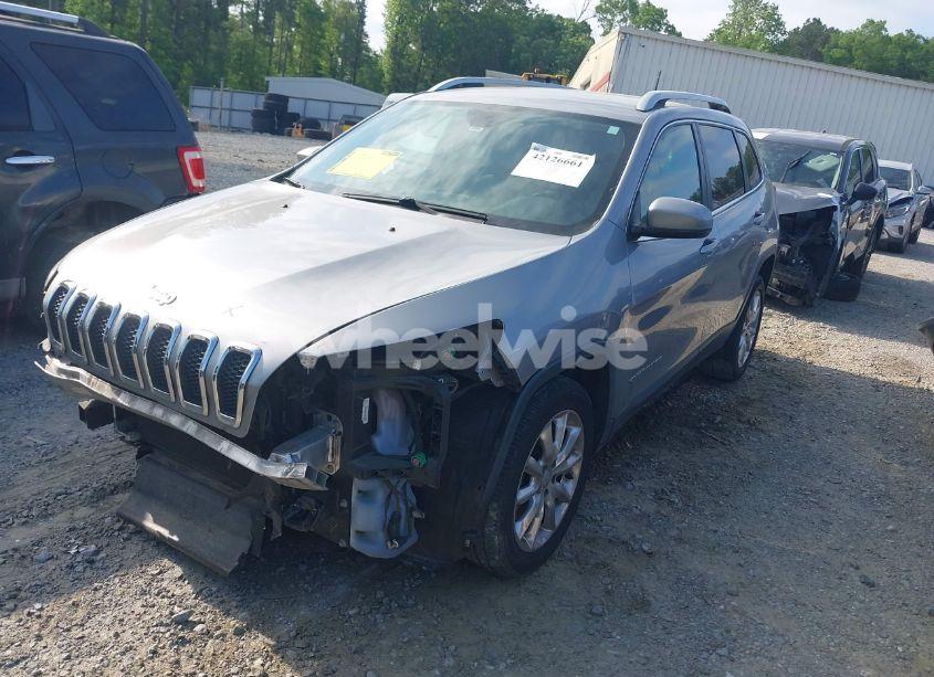 Photo 2 of 2016 Jeep Cherokee LIMITED (VIN 1C4PJLDB4GW249496)