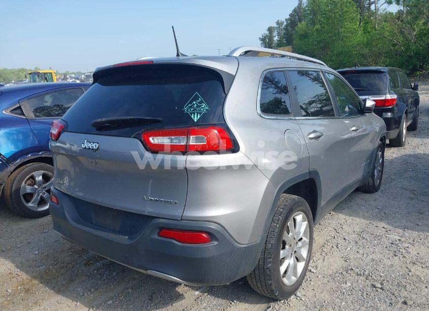 Photo 4 of 2016 Jeep Cherokee LIMITED (VIN 1C4PJLDB4GW249496)