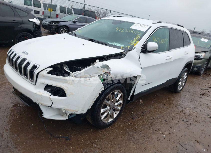 Photo 2 of 2015 Jeep Cherokee LIMITED (VIN 1C4PJLDB5FW566380)