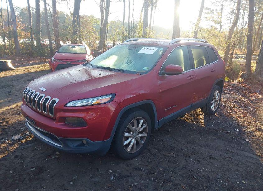 Photo 2 of 2014 Jeep Cherokee LIMITED (VIN 1C4PJLDB6EW314376)