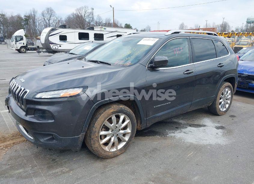 Photo 2 of 2015 Jeep Cherokee LIMITED (VIN 1C4PJLDB6FW516040)