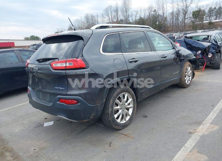 Photo 4 of 2015 Jeep Cherokee LIMITED (VIN 1C4PJLDB6FW516040)