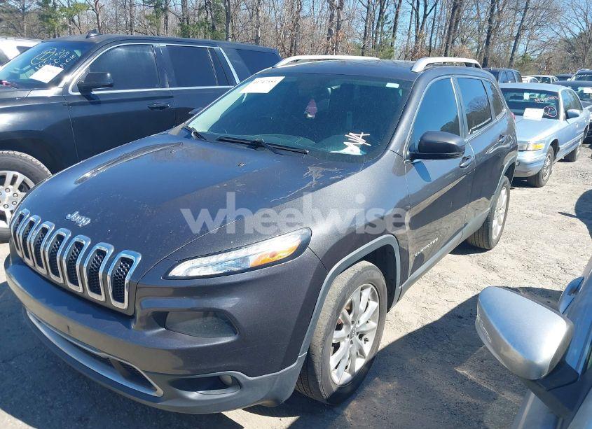 Photo 2 of 2015 Jeep Cherokee LIMITED (VIN 1C4PJLDB6FW548552)