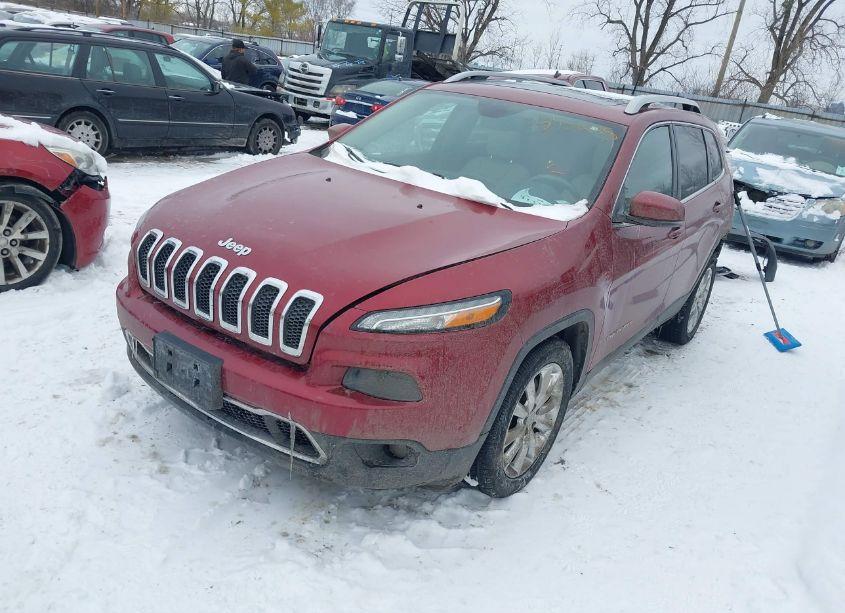 Photo 2 of 2016 Jeep Cherokee LIMITED (VIN 1C4PJLDB7GW273453)