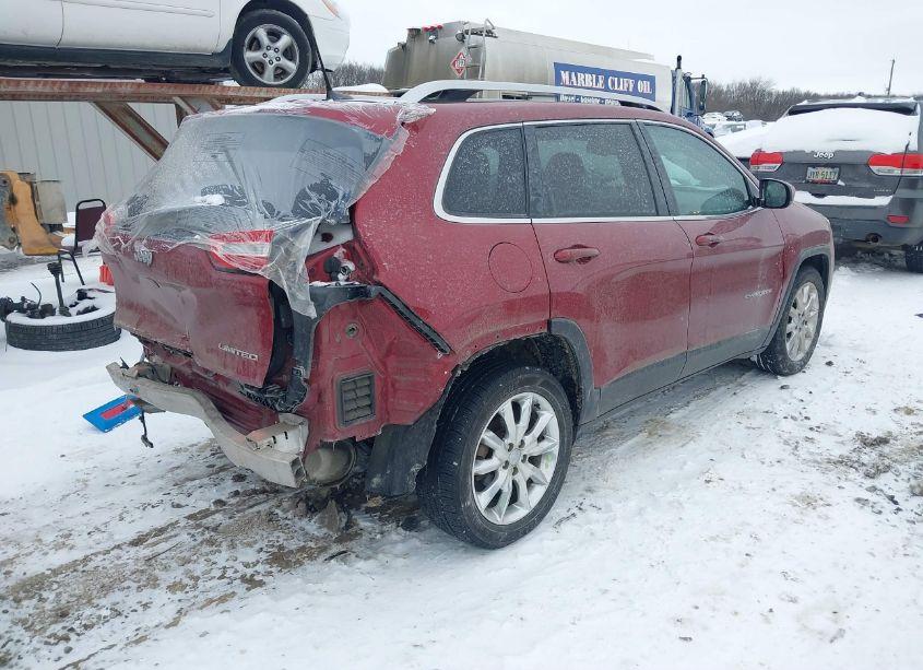 Photo 4 of 2016 Jeep Cherokee LIMITED (VIN 1C4PJLDB7GW273453)