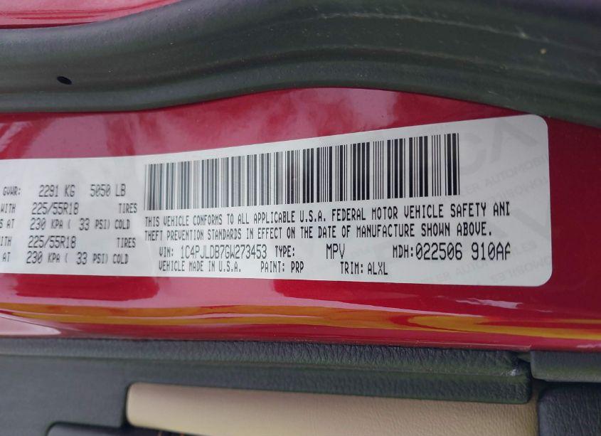 Photo 9 of 2016 Jeep Cherokee LIMITED (VIN 1C4PJLDB7GW273453)