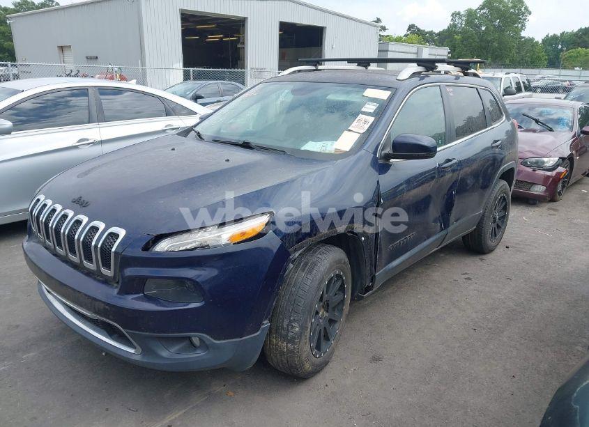 Photo 2 of 2015 Jeep Cherokee LIMITED (VIN 1C4PJLDB9FW658415)