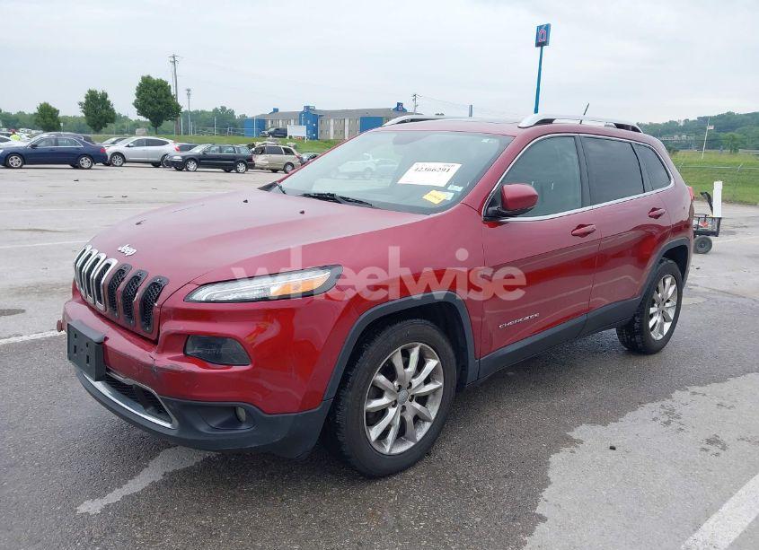 Photo 2 of 2015 Jeep Cherokee LIMITED (VIN 1C4PJLDBXFW531074)