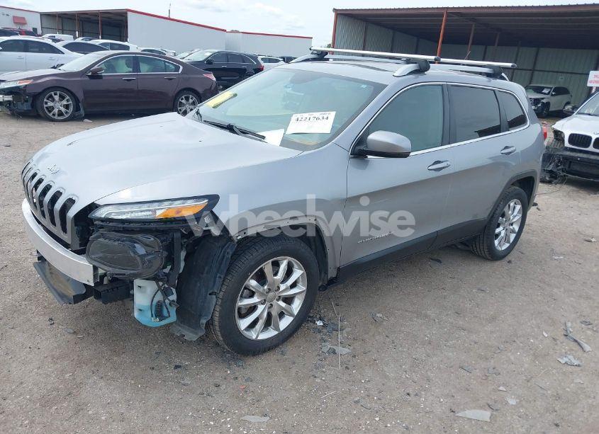 Photo 2 of 2015 Jeep Cherokee LIMITED (VIN 1C4PJLDBXFW670735)