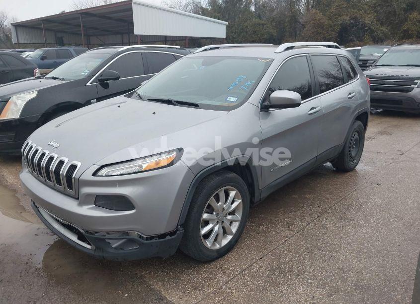 Photo 2 of 2015 Jeep Cherokee LIMITED (VIN 1C4PJLDBXFW747068)
