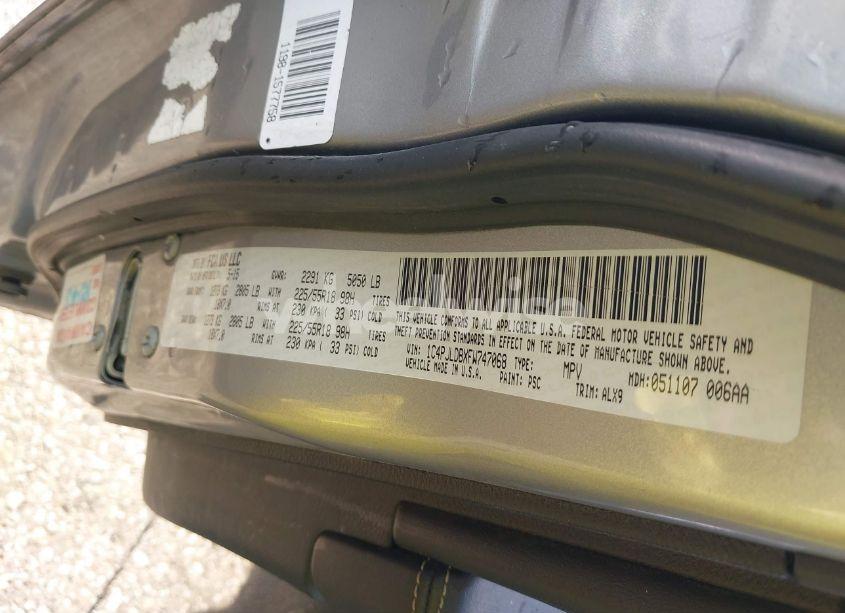 Photo 9 of 2015 Jeep Cherokee LIMITED (VIN 1C4PJLDBXFW747068)