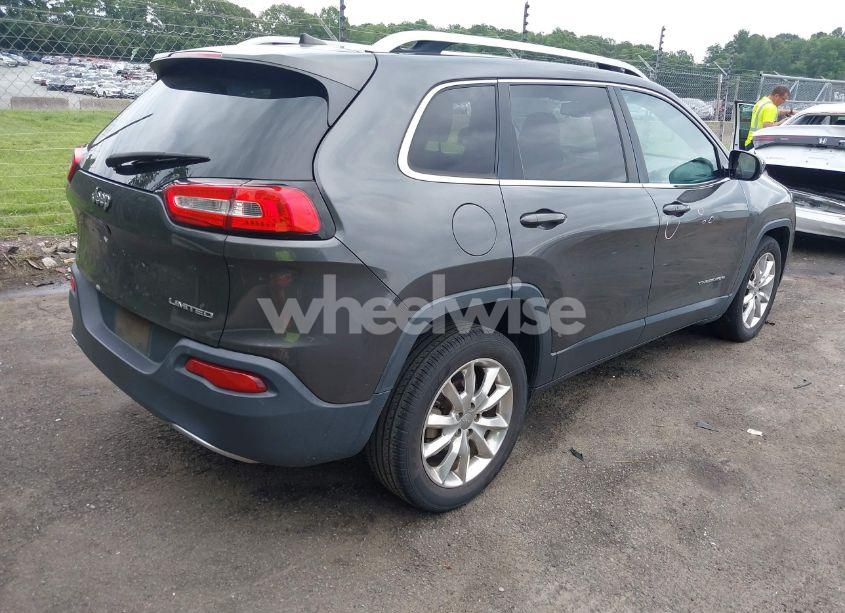 Photo 4 of 2016 Jeep Cherokee LIMITED (VIN 1C4PJLDBXGW211996)