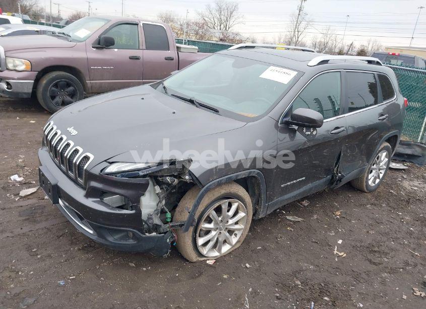 Photo 2 of 2014 Jeep Cherokee LIMITED (VIN 1C4PJLDS0EW262159)