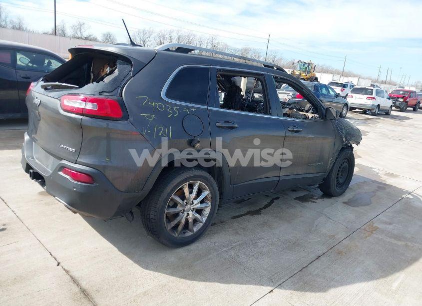 Photo 4 of 2014 Jeep Cherokee LIMITED (VIN 1C4PJLDS1EW201211)