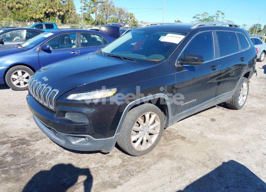 Photo 2 of 2016 Jeep Cherokee LIMITED (VIN 1C4PJLDS1GW190908)