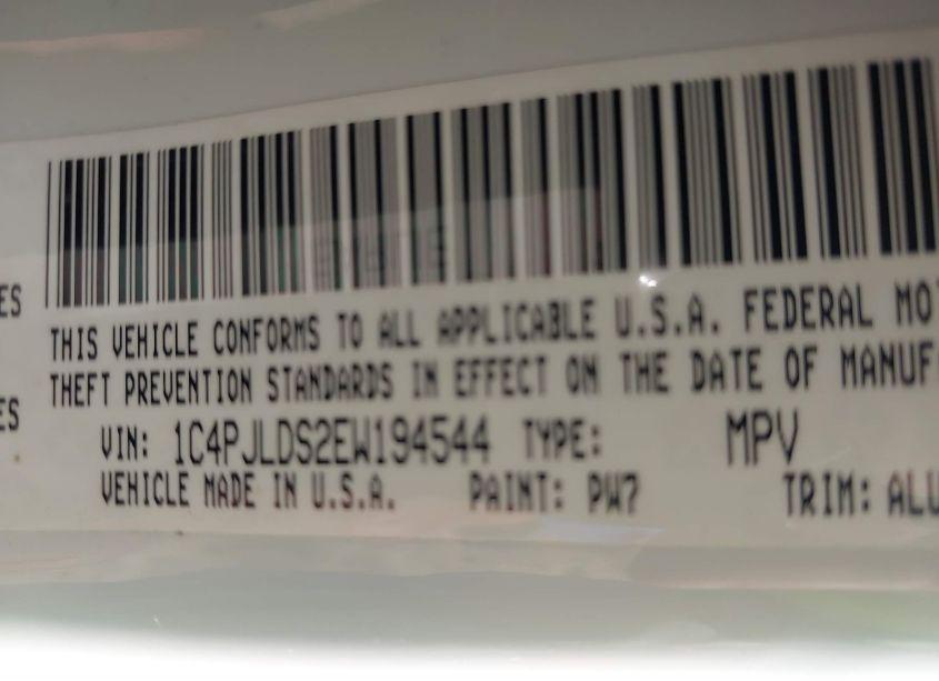 Photo 9 of 2014 Jeep Cherokee LIMITED (VIN 1C4PJLDS2EW194544)