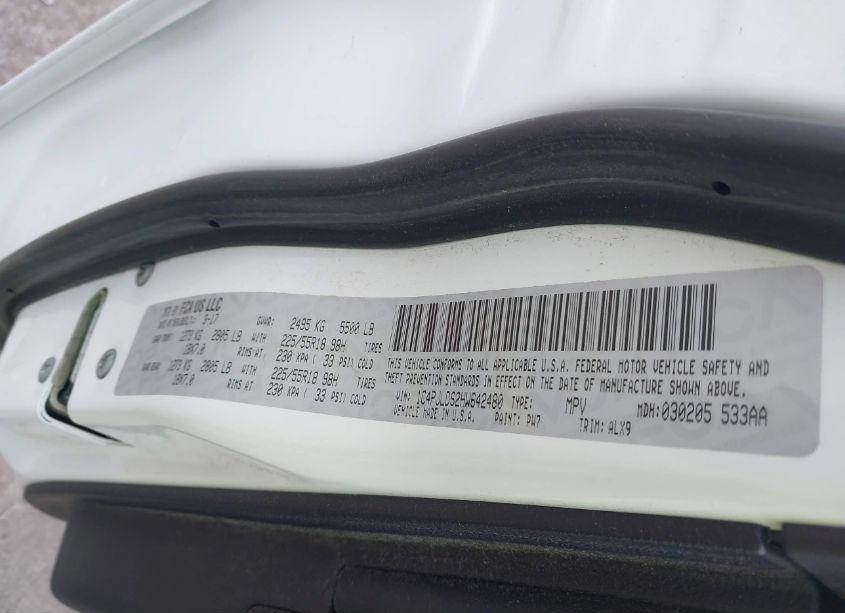 Photo 9 of 2017 Jeep Cherokee HIGH ALTITUDE FWD (VIN 1C4PJLDS2HW642480)