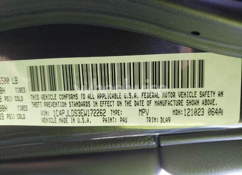 Photo 9 of 2014 Jeep Cherokee LIMITED (VIN 1C4PJLDS3EW172262)