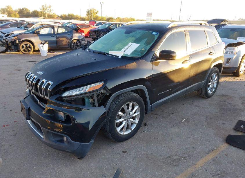 Photo 2 of 2014 Jeep Cherokee LIMITED (VIN 1C4PJLDS3EW186890)