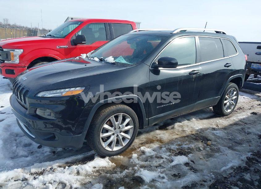 Photo 2 of 2016 Jeep Cherokee LIMITED (VIN 1C4PJLDS3GW374084)