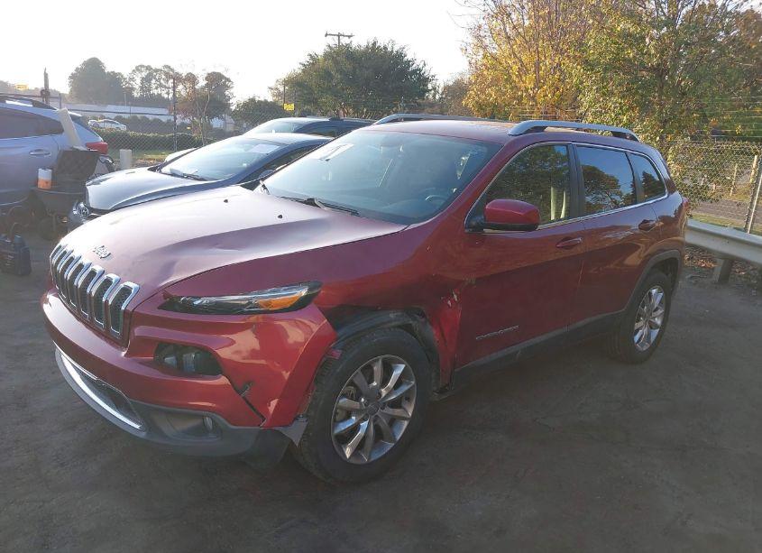 Photo 2 of 2014 Jeep Cherokee LIMITED (VIN 1C4PJLDS4EW225874)