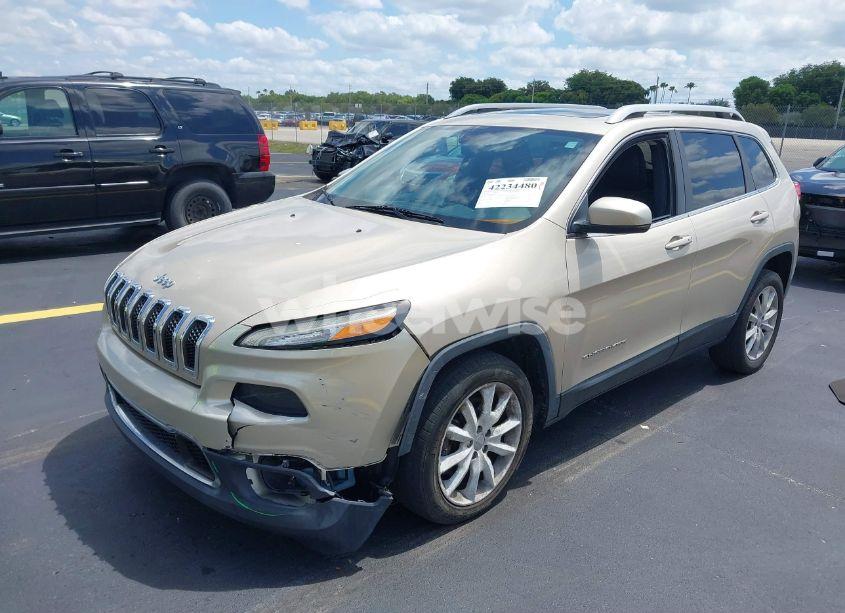 Photo 2 of 2014 Jeep Cherokee LIMITED (VIN 1C4PJLDS4EW244974)