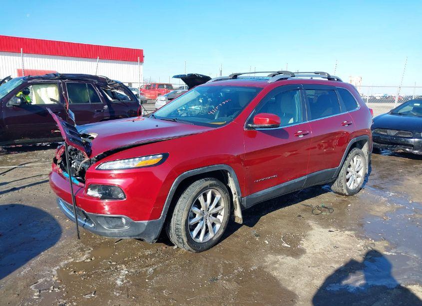Photo 2 of 2015 Jeep Cherokee LIMITED (VIN 1C4PJLDS5FW554343)